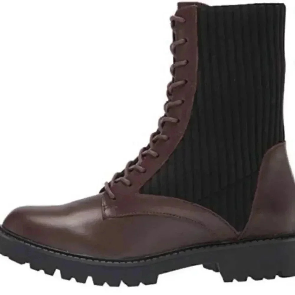 Charles David NWOT brown ankle boots size 10 - Picture 2 of 6